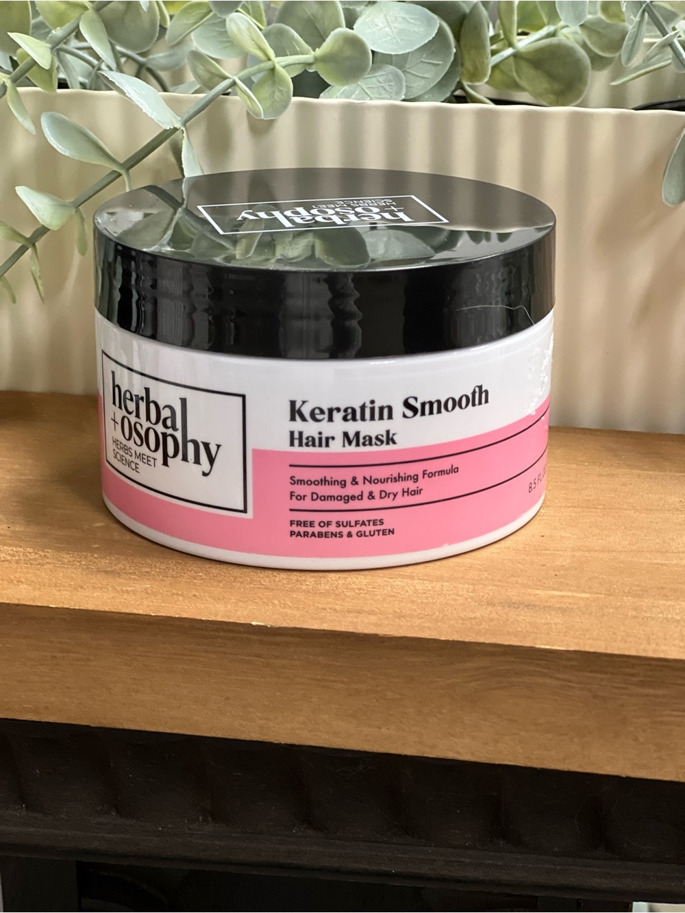 Herbal +Sophy Keratin Smooth Hair Mask